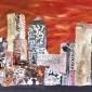 NEL CUORE DI BOSTON  tecnica mista su compensato  74 x 44 cm anno 2012   NON DISPONIBILE 