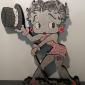 BETTY BOOP   scultura in polistirolo espanso    120 x 140 cm 