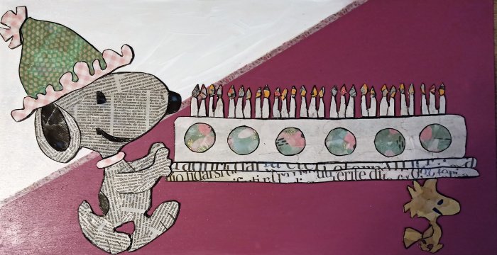 BIGLIETTO  DI COMPLEANNO       NON DISPONIBILE    30 x 60 cm 