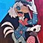 JOSE' CARIOCA  tecnica mista su cartone   30 x 42 cm 