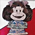 MAFALDA  1  tecnica mista  su cartone   NON DISPONIBILE  