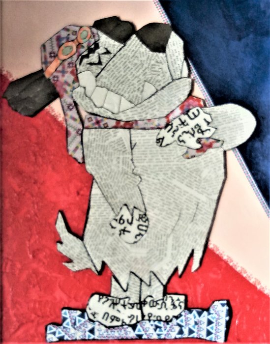 MUTTLEY tecnica mista su cartone   NON DISPONIBILE   
