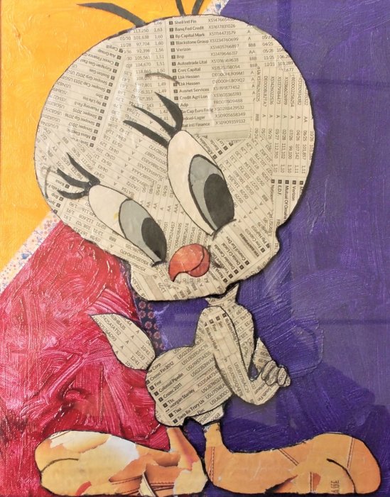 TITTI   tecnica mista su cartone  24 x 30 cm 