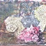 GLI AMANTI  cera molle e aquatinta con collage (3)