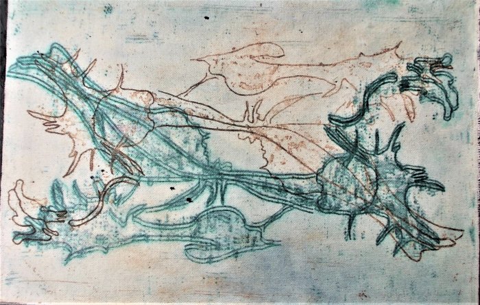 INQUIETUDINE  cera molle su tela (3)
