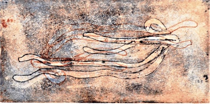 IL NODO cera molle e acquatinta
