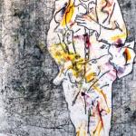 PENSIERI  cera molle acqiuatinta al sale