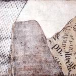 ROCCE  cera molle e collage